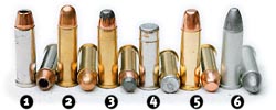 Variety of 38 Special ammo